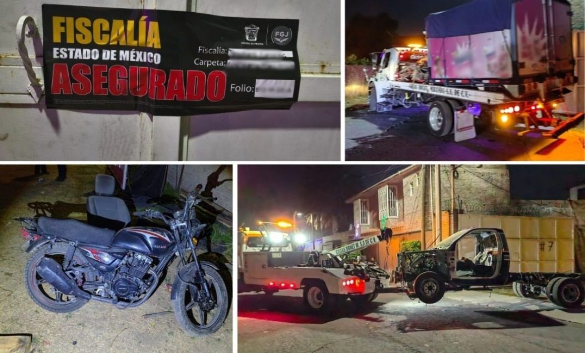Recupera la FGJEM y SSEM 500 mil pesos en mercancía robada en Tecámac
