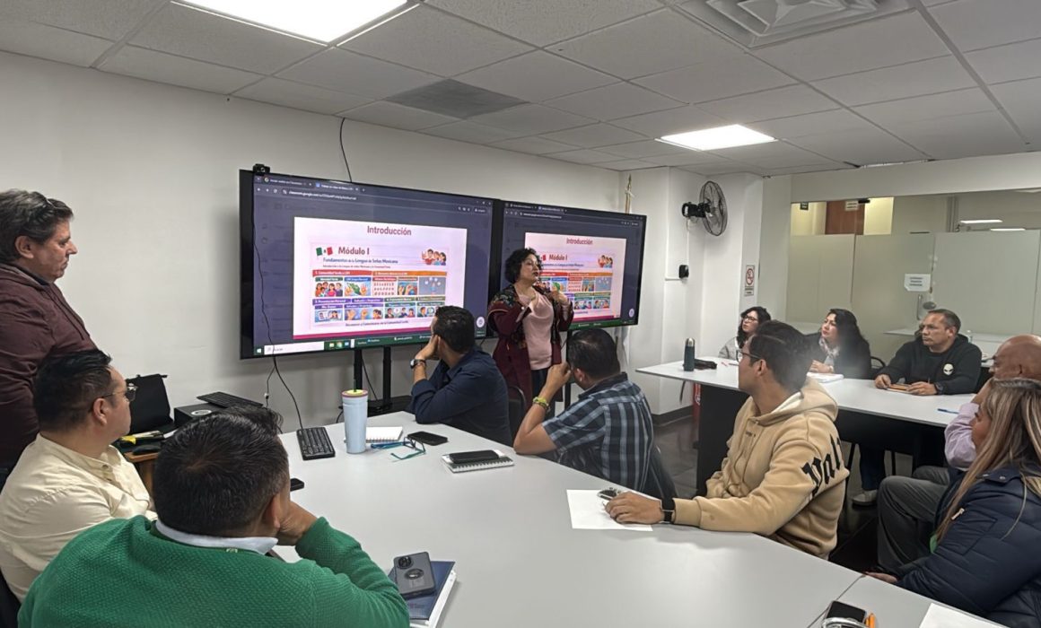Refuerzan atención incluyente con lengua de señas en IMSS Poniente Edomex
