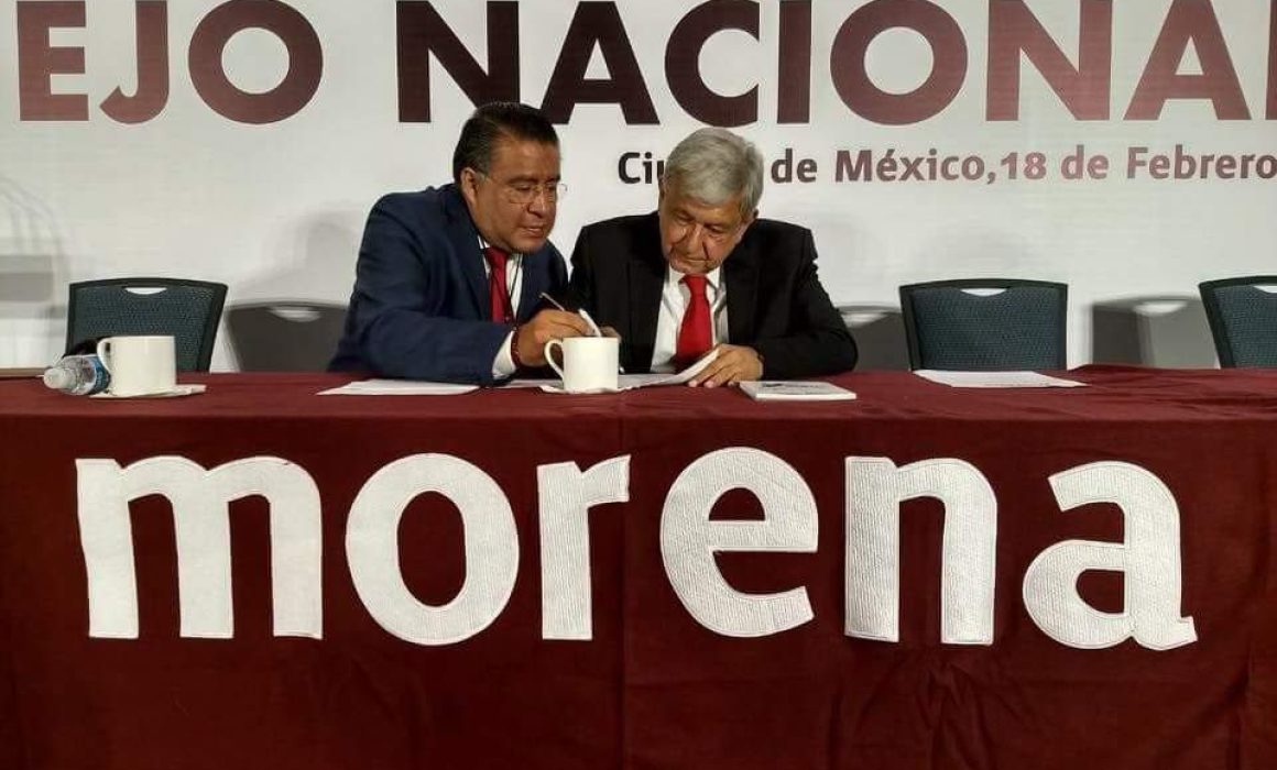 Rememora Horacio Duarte afiliación a morena encabezada por AMLO en 2013