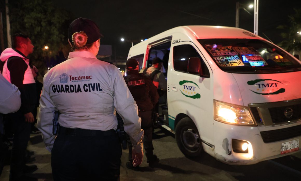Reporta Guardia Civil Tecámac 19 detenidos y 130 operativos en 17 días