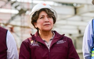 Supervisa Delfina Gómez avances de la Línea III del Mexicable