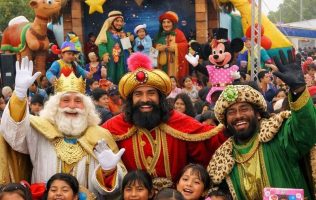 Traerán sonrisas y diversión los Reyes Magos a niños en Teoloyucan