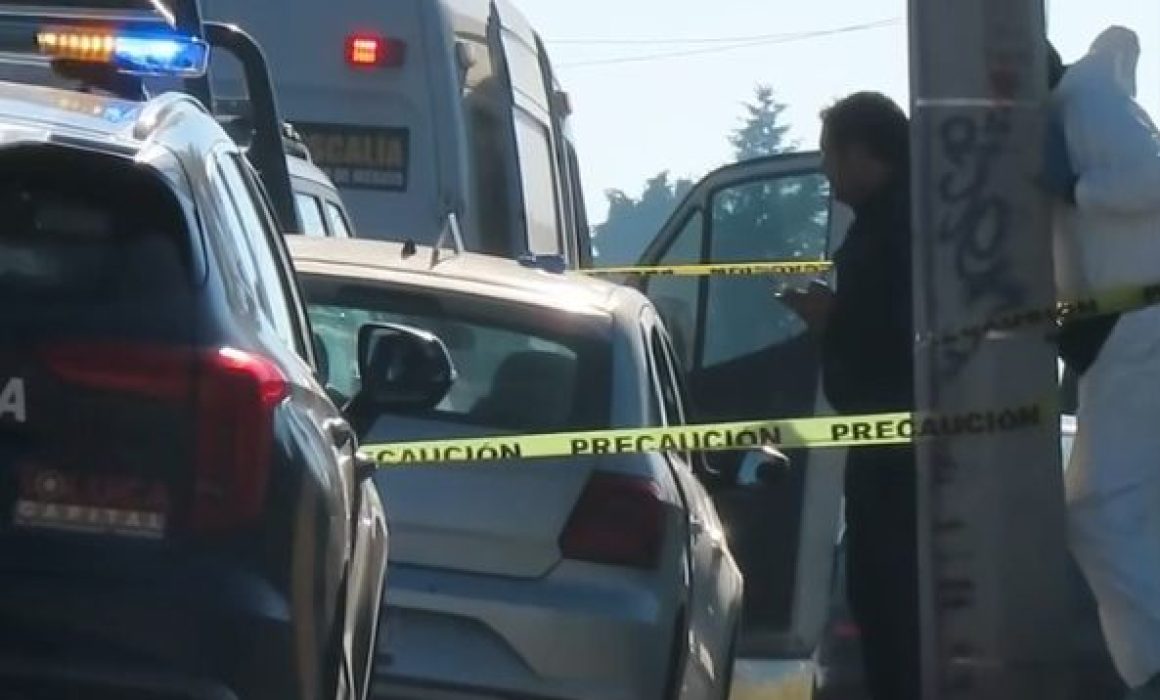 Ultiman a balazos a mujer en la zona sur de Toluca; estaba en un auto