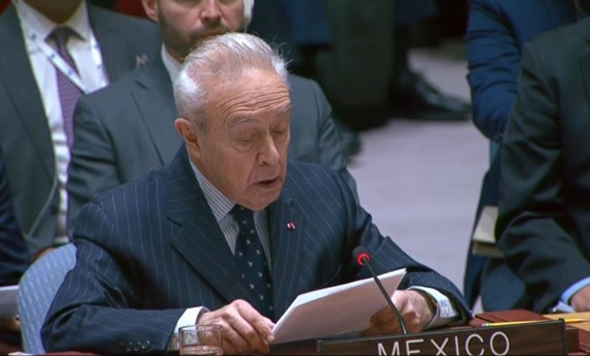 México ante ONU: hechos en Venezuela ponen en riesgo estabilidad regional