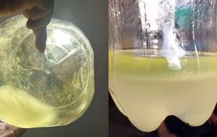 Denuncian presunta venta de gasolina adulterada en Amecameca