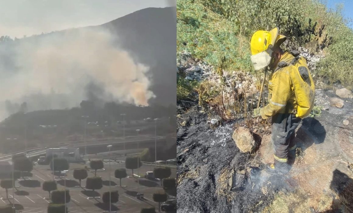 Actúan bomberos tras nuevo incendio en Atizapán de Zaragoza
