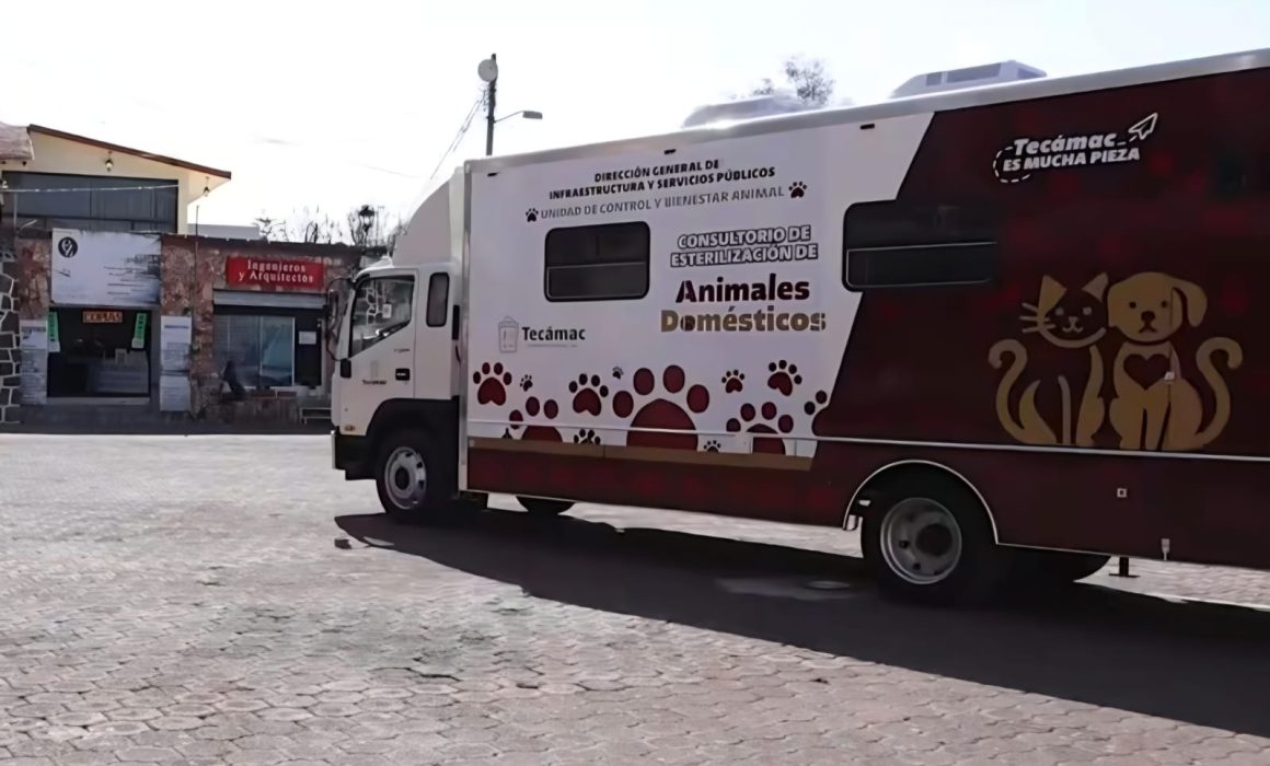 Adquiere Tecámac primer unidad móvil de esterilización animal en Edomex
