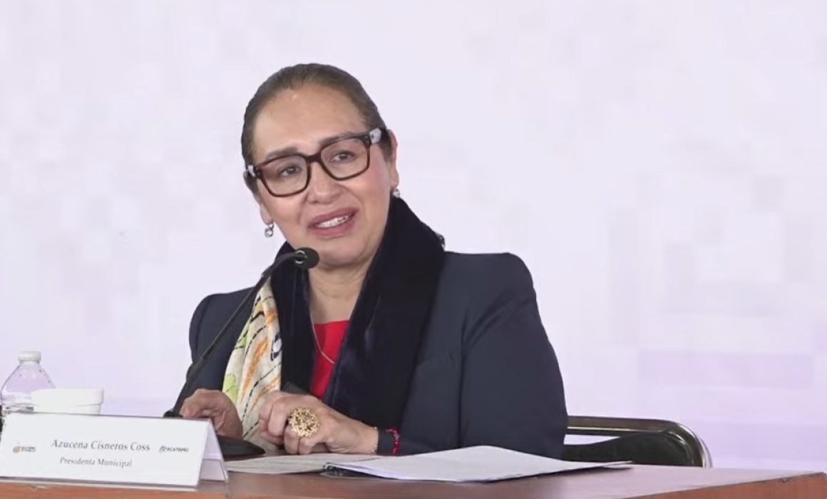 Anuncia Azucena Cisneros becas deportivas y rescate de espacios públicos