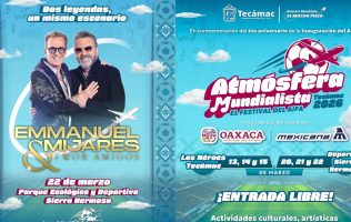 Anuncian Festival Atmósfera mundialista 2026 con elenco estelar