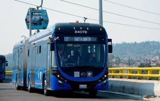 Anuncian desvíos en autopista México-Puebla por obras de Trolebús Chalco