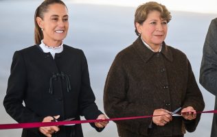 Aperturan Claudia Sheinbaum y Delfina Gómez última etapa del Insurgente