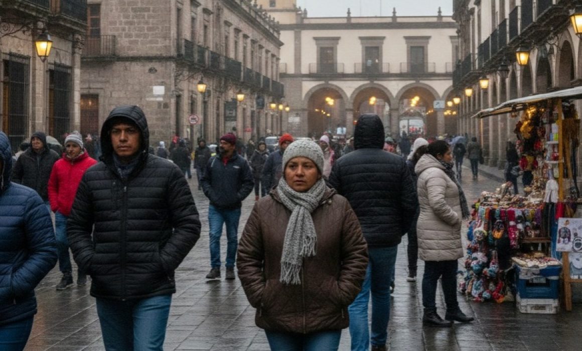 Arranca el Estado de México la semana con frío y fuertes vientos