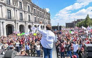Arropan diputados a Delfina Gómez en Toluca y refuerzan la soberanía