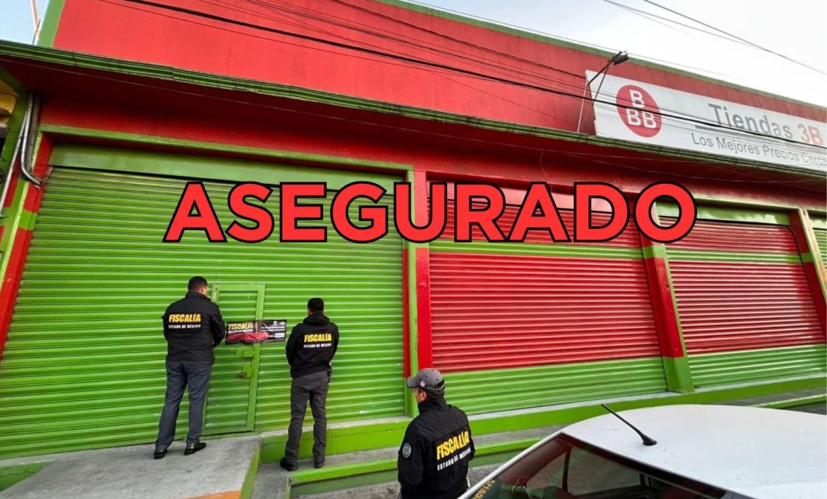Asegura Fiscalía tienda tras ataque incendiario en Valle de Chalco