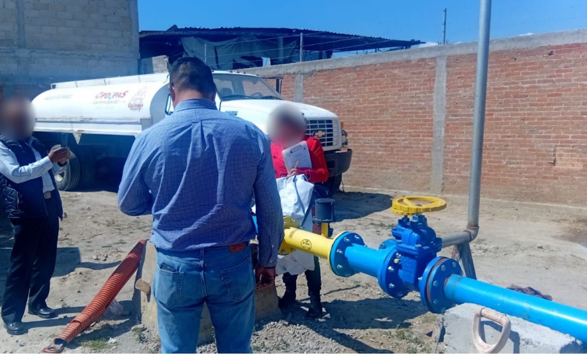 Asegura Operativo Caudal puntos de extracción ilegal de agua en Edomex