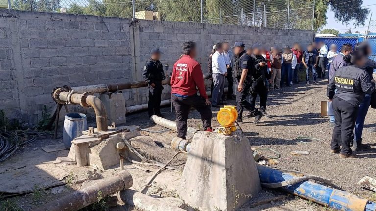 Asegura Operativo Caudal puntos de extracción ilegal de agua en Edomex ...
