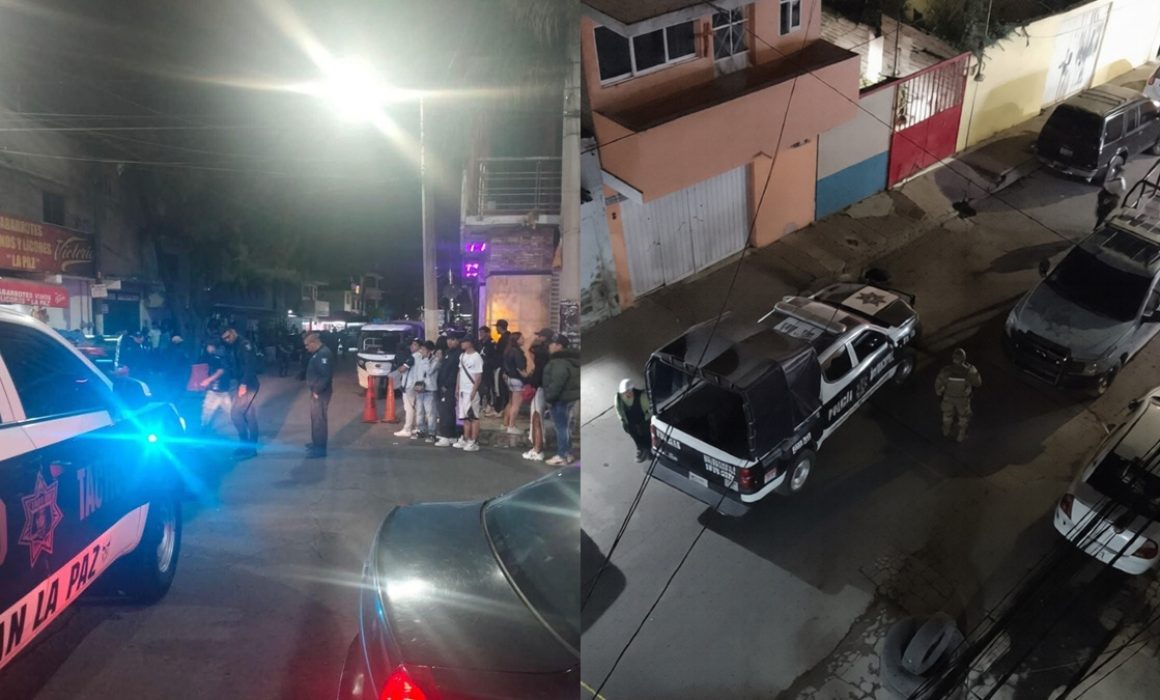 Atacan a trabajadores de un antro en Los Reyes La Paz; hay 3 heridos
