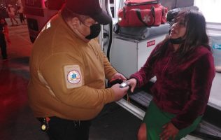 Atienden a 14 personas por crisis nerviosa por incendio en Chimalhuacán