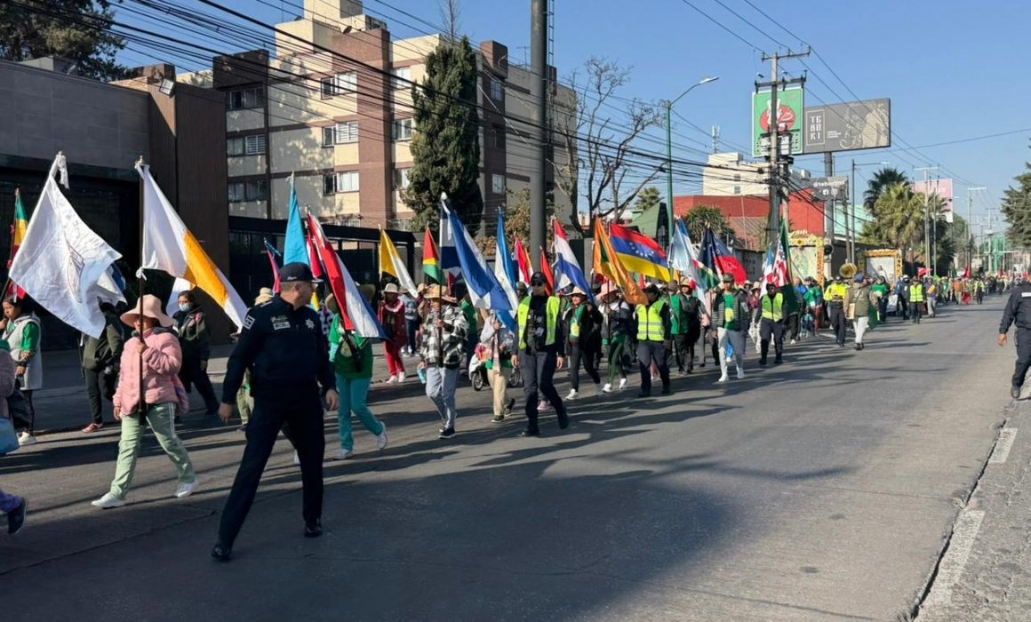 Atropellan a peregrino en Metepec durante su travesía a la CDMX