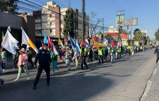 Atropellan a peregrino en Metepec durante su travesía a la CDMX
