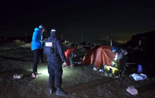 Auxilian a turistas con mal de montaña en Parque Nacional Izta-Popo