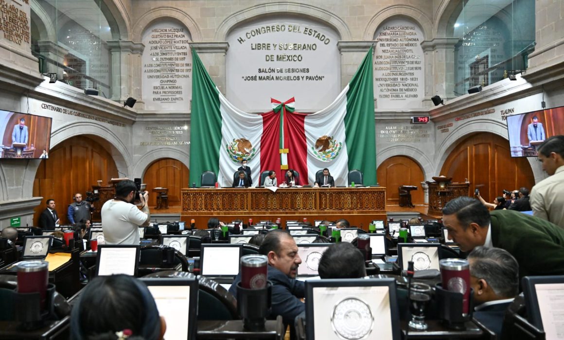 Avala Congreso del Estado de México jornada laboral de 40 horas