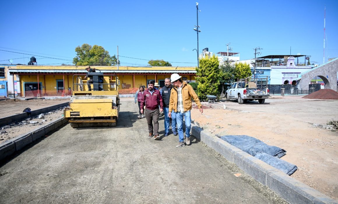 Beneficiará a 30 mil personas trabajos de embellecimiento en Otumba
