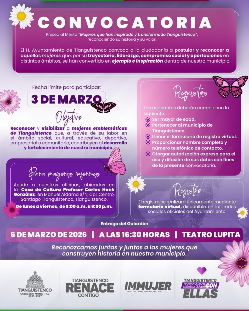 Fotos: Ayuntamiento de Tianguistenco