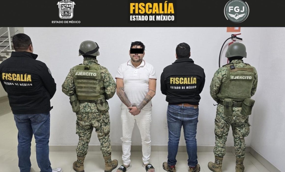 Cae objetivo prioritario en Toluca por extorsión y homicidio