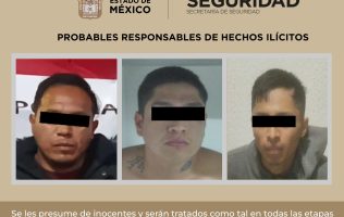 Caen 3 peligrosos extorsionadores en Chapultepec en manos de la SSEM