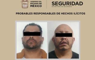 Caen en manos de la SSEM dos posibles homicidas en Jiquipilco