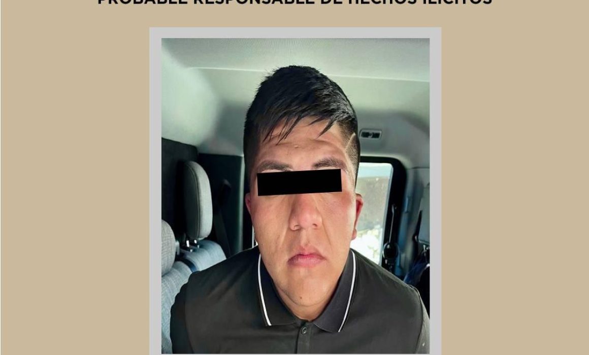 Caen menor y adulto armados tras doble homicidio en Coyotepec