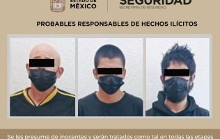 Capturan en Villa Guerrero a dos por halconeo y nexo criminal