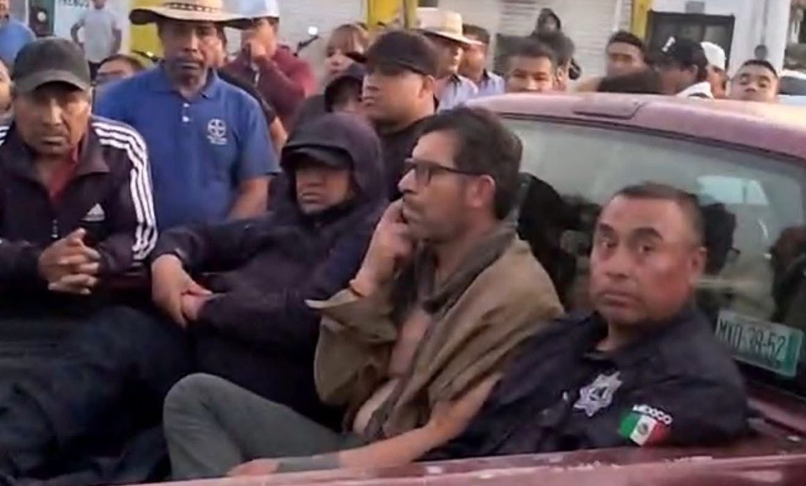 Chocan habitantes y autoridades en Ocoyoacac por conflicto hídrico