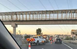 Colapsa la autopista Chamapa–Lechería por fallecimiento en la vialidad