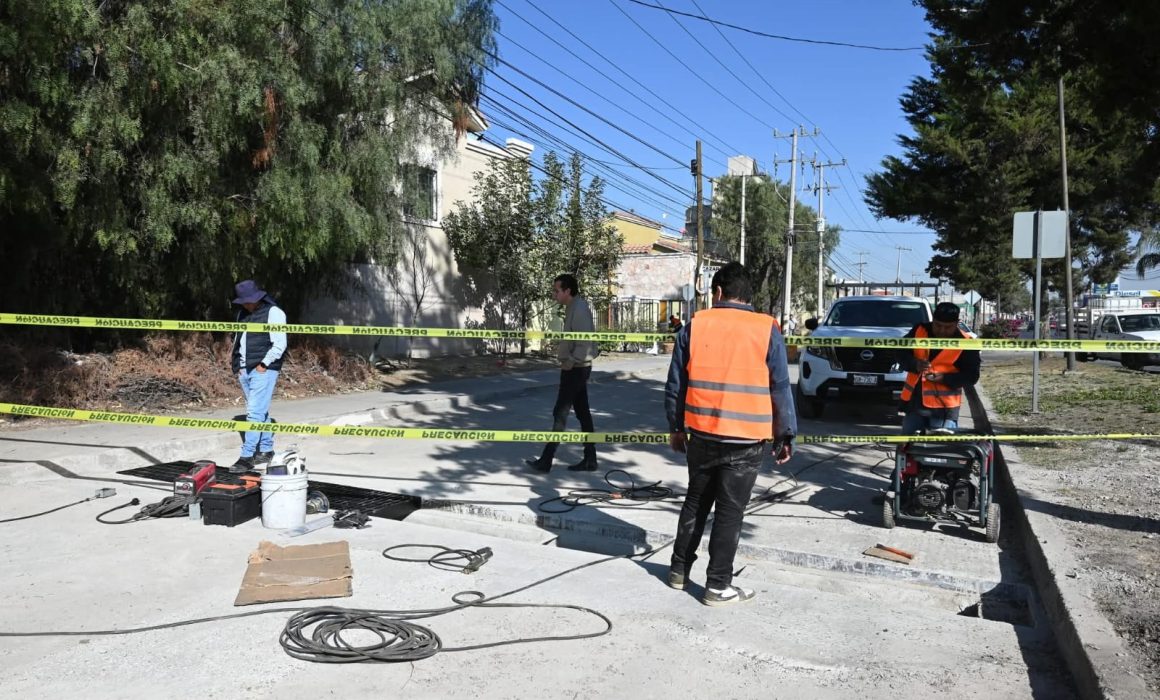 Concluyen obra pluvial en Vía Real y reabren circulación en Tecámac