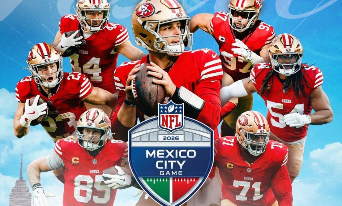 Confirman a 49ers para jugar en México en Noviembre