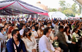 Consolida Tlalnepantla bienestar familiar con matrimonios colectivos