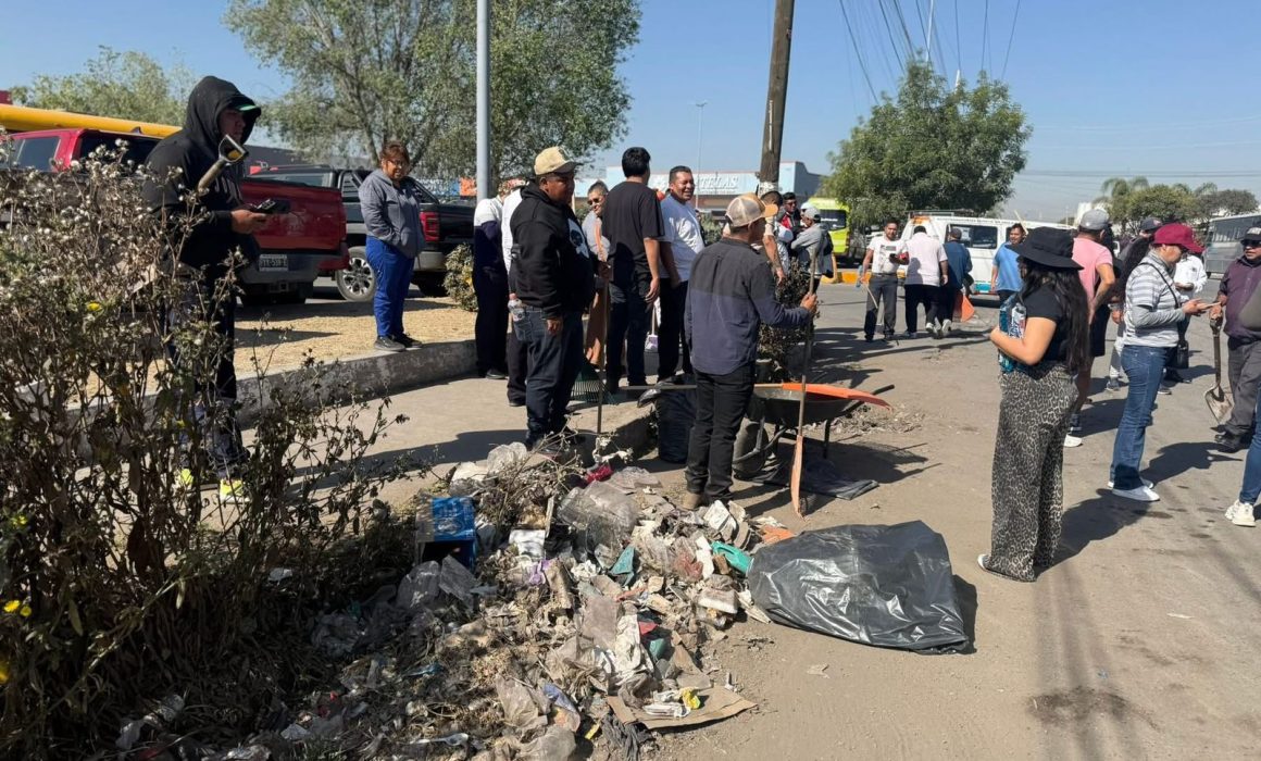 Consolidan faena en Zumpango por calles más limpias