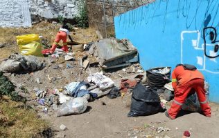 Continúa Atizapán trabajos de limpieza en colonias