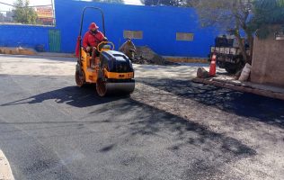 Continúa Gobierno de Cuautitlán Izcalli bacheo en vialidades