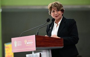 Crece a 66% aprobación de Delfina Gómez en el Estado de México