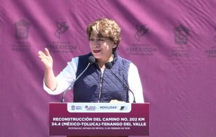Declara Delfina Gómez 2026 como el año de las obras