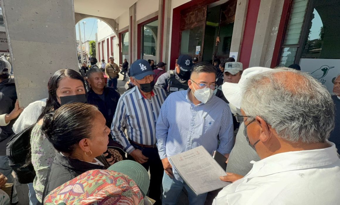Demandan antorchistas al gobierno de Chicoloapan solución a necesidades