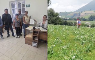 Demandan campesinos de Joquicingo al gobierno local apoyo para el campo