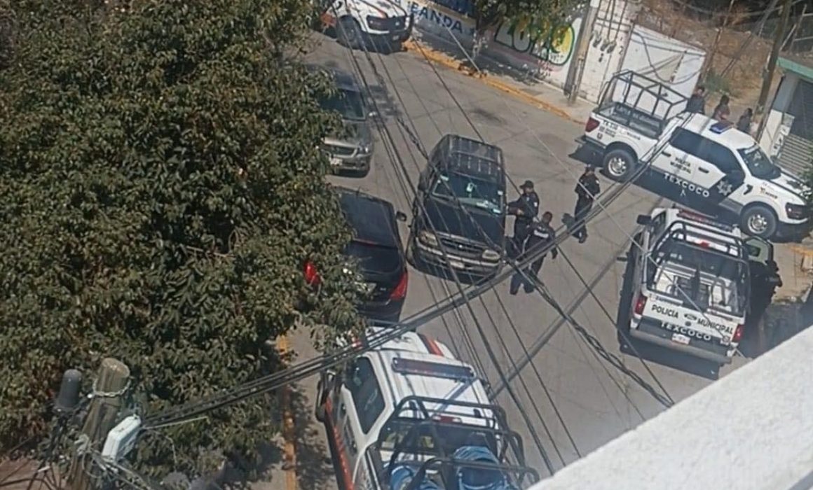 Desata intento de robo balacera y persecución en Texcoco; hay heridos