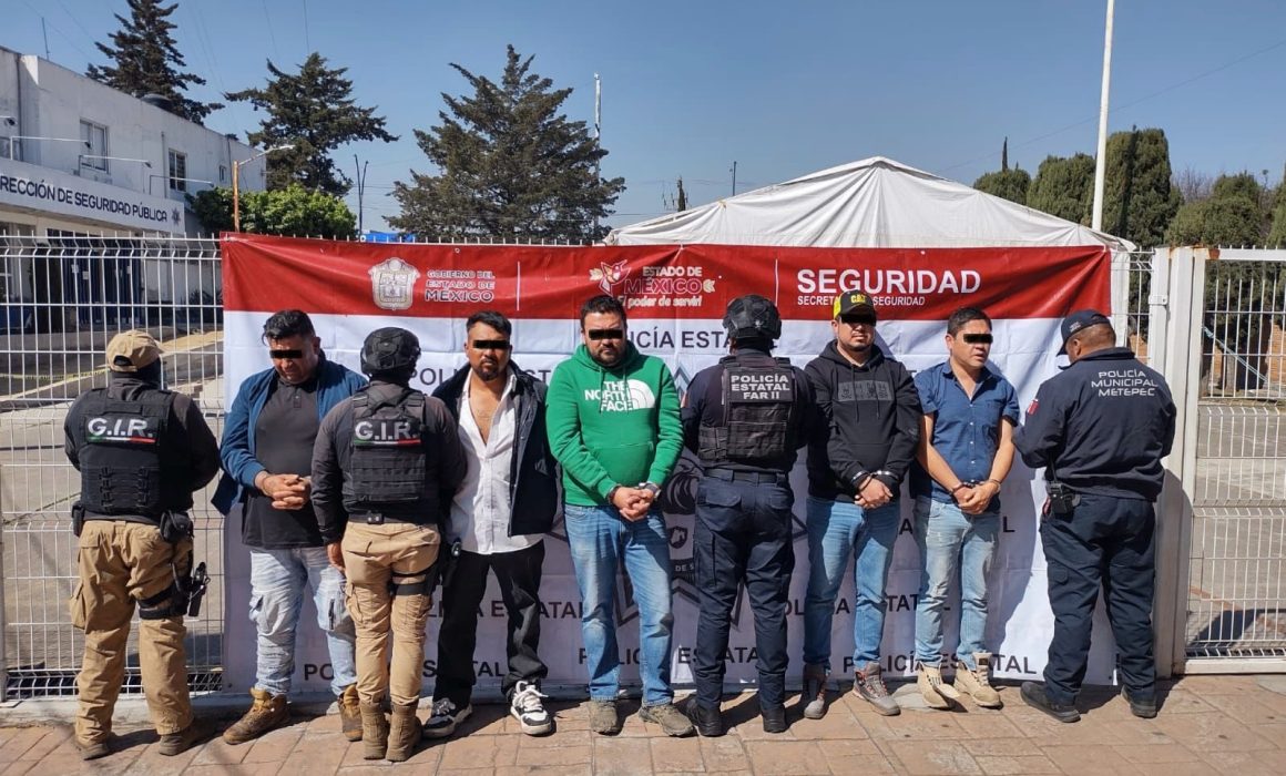 Despliega Policía de Metepec operativo y desarticula red de extorsión