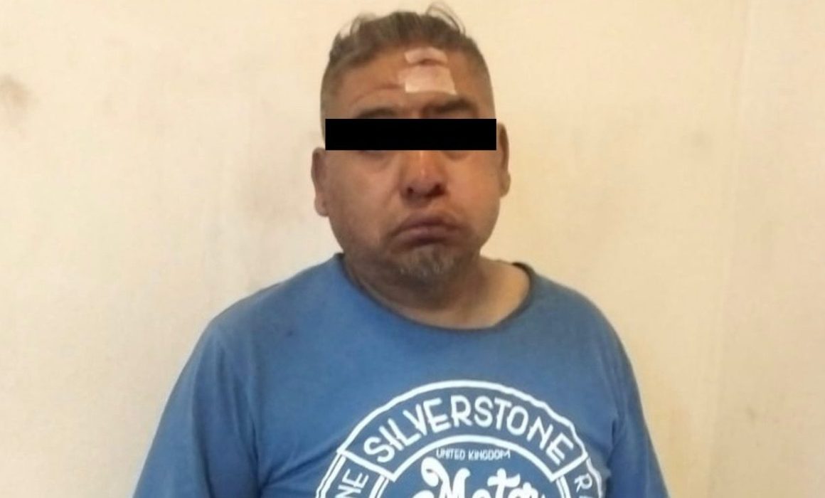 Detiene policía de Ecatepec a sujeto por obligar a niño a pedir dinero