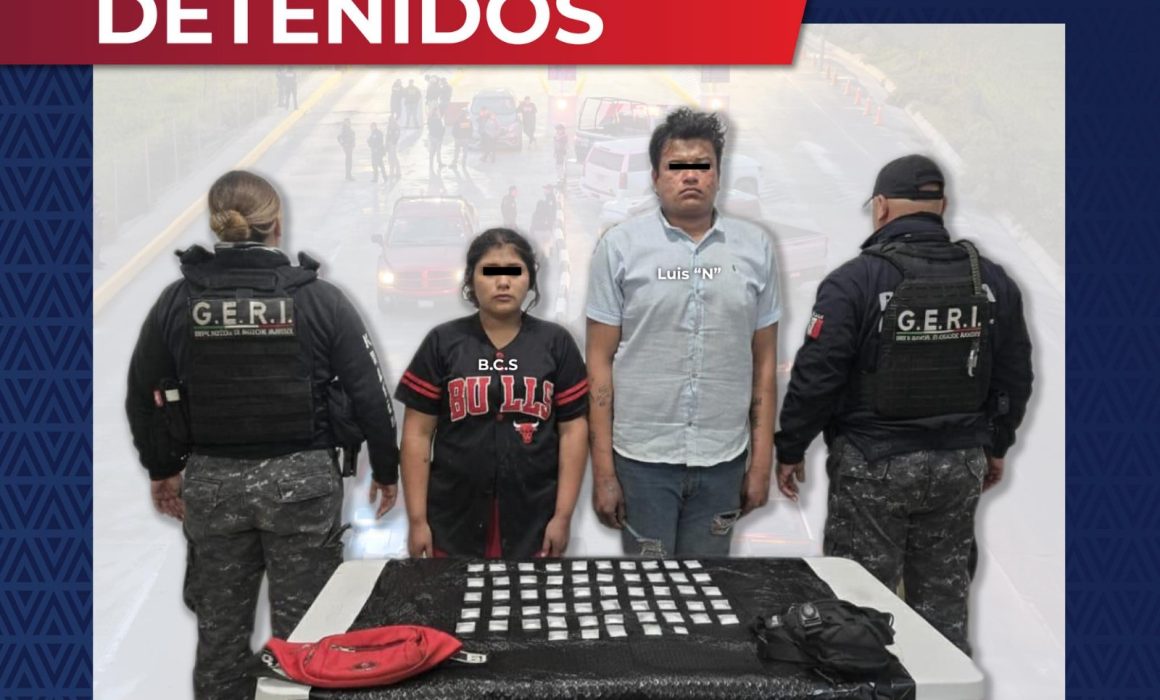 Detienen a 2 en Apaxco por narcomenudeo: suman 4 detenidos en 3 días