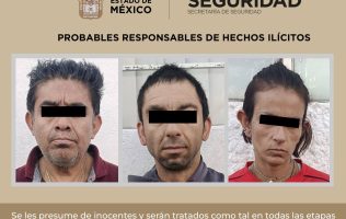 Detienen a 3 en Metepec durante Operativo Argos con drogas y celulares